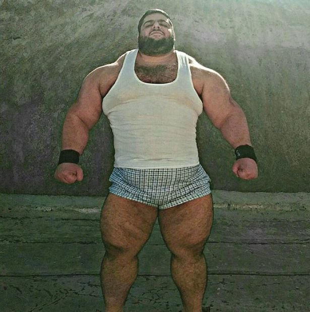 amazing hulk,amazing hulk lookalike,Hulk,hulk for real,real life hulk,Sajad Gharibi