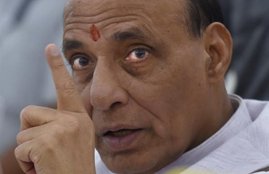 Union home minister, Pakistan, spoil peace, kashmir