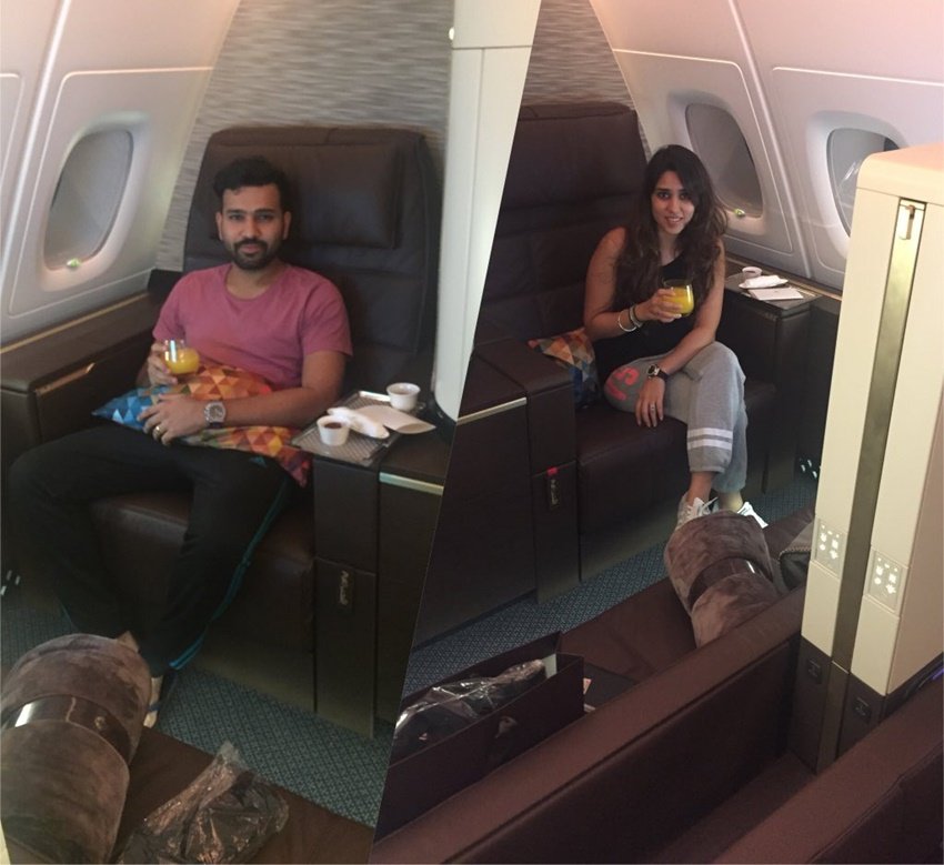 Rohit Sharma, Ritika Sajdeh, rohit sharma wife, rohit sharma latest news, rohit sharma honeymoon, rohit sharma Rohit Sharma honeymoon, rohit sharma honeymoon pics, Ritika Sajdeh pics, Ritika Sajdeh photos, Rohit Sharma Ritika Sajdeh pics, Rohit Sharma twitter, Rohit Sharma IPL, Rohit Sharma marriage, Etihad Airways, IPL, Rohit Sharma Ritika Sajdeh holiday pics, IPL 2016, Rohit Ritika pics, Cricket News, Sports News