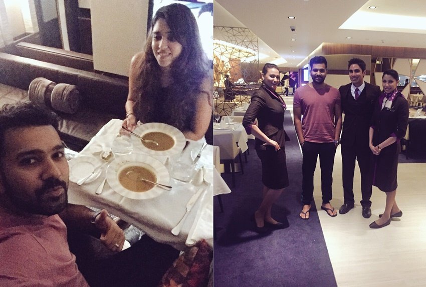 Rohit Sharma, Ritika Sajdeh, rohit sharma wife, rohit sharma latest news, rohit sharma honeymoon, rohit sharma Rohit Sharma honeymoon, rohit sharma honeymoon pics, Ritika Sajdeh pics, Ritika Sajdeh photos, Rohit Sharma Ritika Sajdeh pics, Rohit Sharma twitter, Rohit Sharma IPL, Rohit Sharma marriage, Etihad Airways, IPL, Rohit Sharma Ritika Sajdeh holiday pics, IPL 2016, Rohit Ritika pics, Cricket News, Sports News