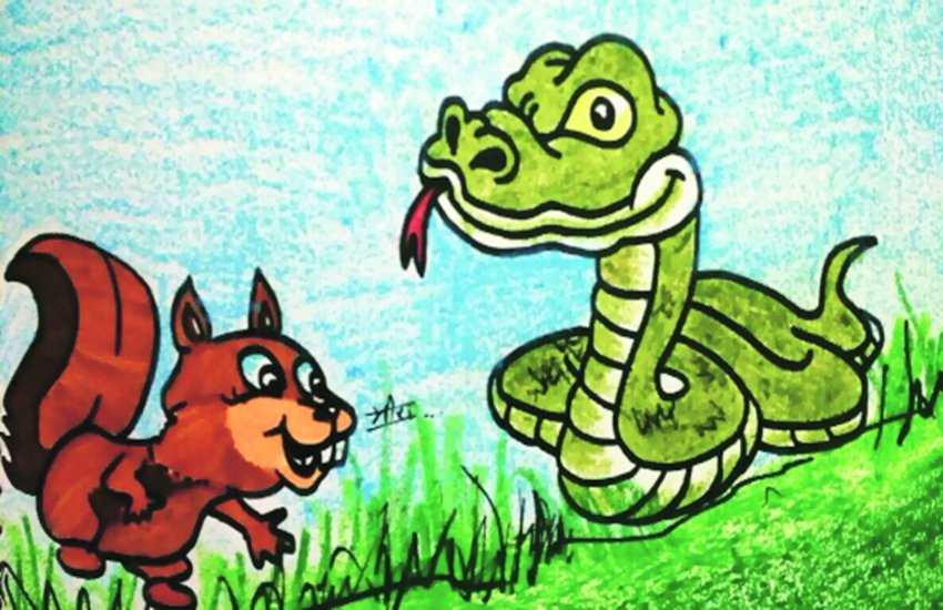 jansatta, squirrel, story, ravivari