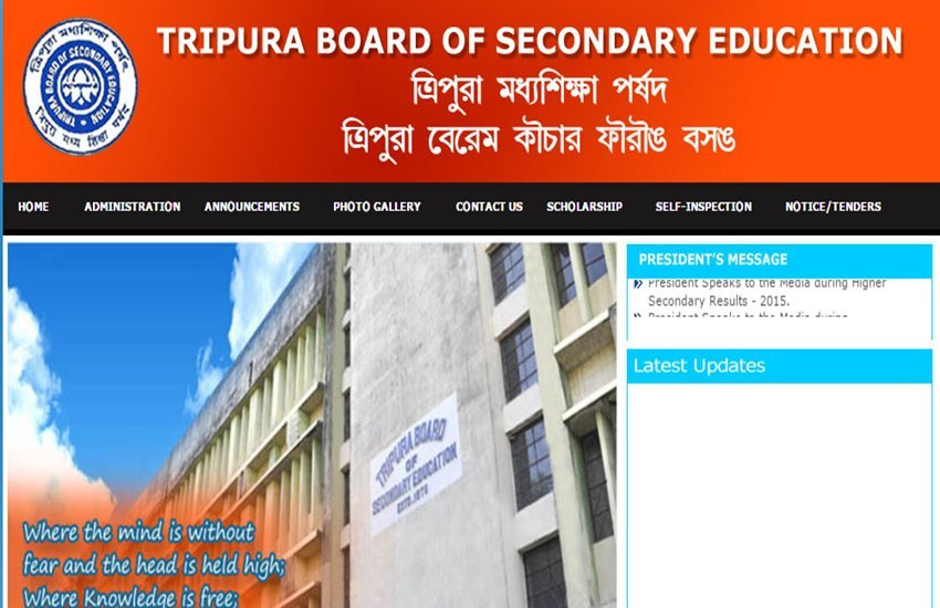 tbse 10th resultt, tbse class 10th result, tbse.in, tbse, tbse result 2016