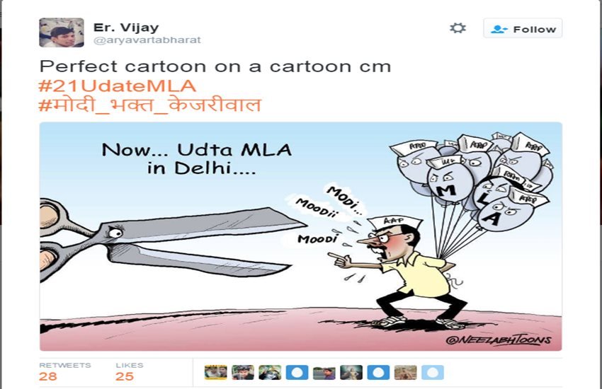 Twitter, Arvind Kejriwal, Narendra Modi, Trending, Modi Bhakt Kejriwal, Kejriwal Jokes, AAP
