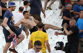 UEFA, UEFA Violence, Russia vs England, Russia vs England Violence, Football