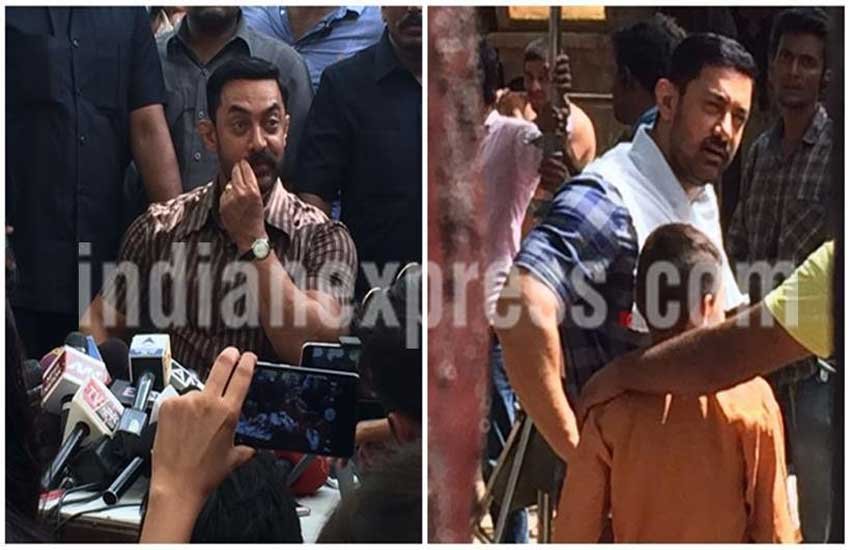 aamir khan, dangal, aamir, dangal shoot, aamir khan dangal shoot photos, dangal shoot in ludhiana, aamir khan film, aamir khan dangal, entertainment photos