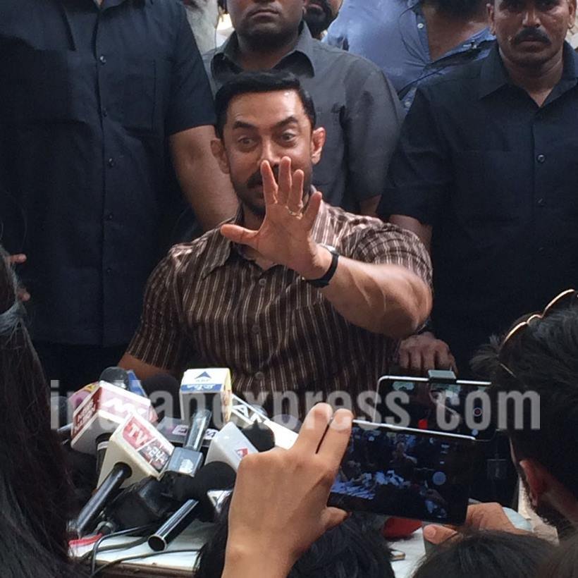 aamir khan, dangal, aamir, dangal shoot, aamir khan dangal shoot photos, dangal shoot in ludhiana, aamir khan film, aamir khan dangal, entertainment photos