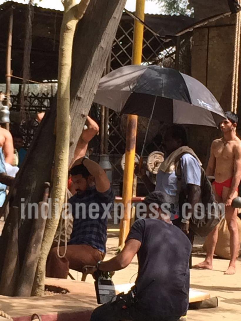 aamir khan, dangal, aamir, dangal shoot, aamir khan dangal shoot photos, dangal shoot in ludhiana, aamir khan film, aamir khan dangal, entertainment photos