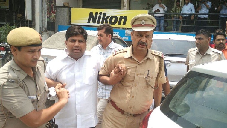 AAP, AAP MLA , AAP MLA Dinesh Mohaniya, Delhi MLA case, Delhi Jal board, Arvind Kejriwal governmnet, Arvind Kejriwal, AAP MLA arrested, Emergency declared in Delhi, Delhi government, Delhi news, latest news, india news