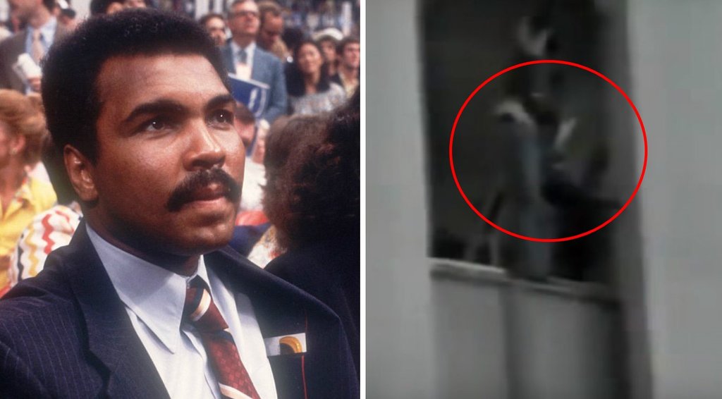 Dramatic,moment,Muhammad Ali