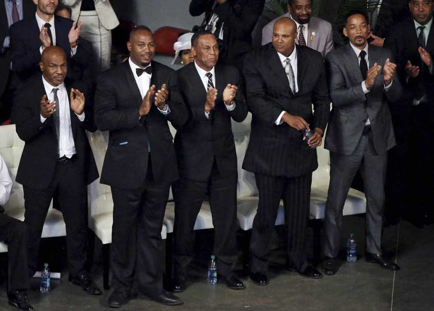 Funeral, Muhammad Ali, Muhammad Ali Funeral, Muhammad Ali Funeral photos, david bechham, arnold schzwerzenegger, hamid karzai, lenox lewis, mike tyson, will smith, ali funeral, international news