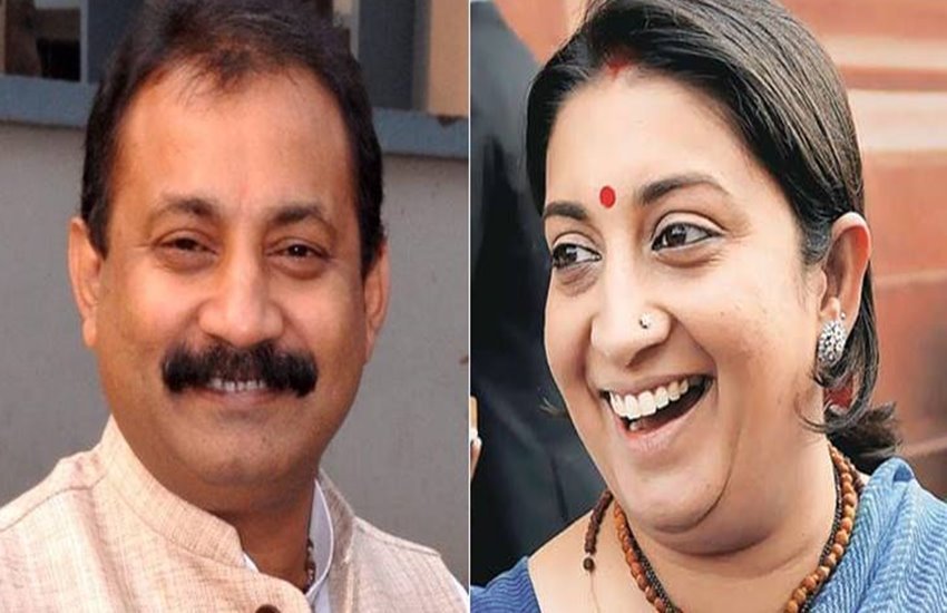 smriti Irani, smriti Irani facebook post, Smriti Irani Twitter, hrd minister smriti irani, Smriti Irani Trolled, Ashok Chowdhary, Ashok Chowdhary Congress, Smriti Irani Facebook, ashok choudhary smriti irani, ashok choudhary bihar, Bihar Minister Ashok Chowdhary, Ashok Chowdhary DEAR tweet, Ashok Chowdhary tweet, Politics News, Jansatta