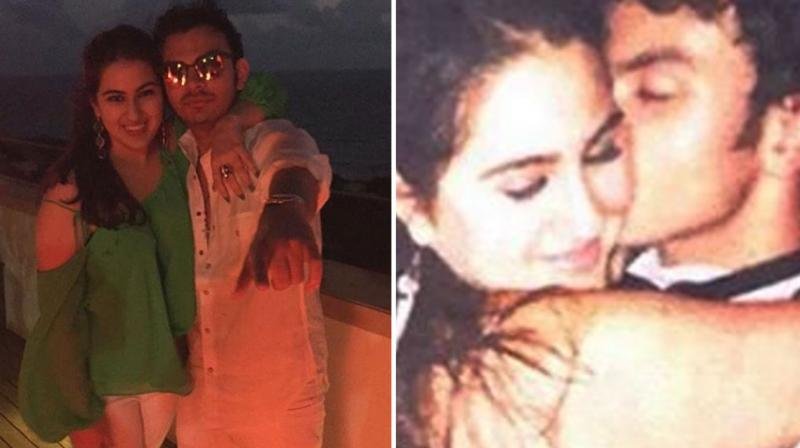 saif ali khan, sara ali khan, veer pahariya, saif ali khan daughter, sara ali khan and veer pahariya, sara ali khan and veer pahariya relationship, sara ali khan dating, sara and veer, ushil Kumar Shinde