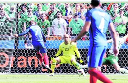 UEFO EURO CUP 2016: ग्रीजमान के सहारे फाइनल 8 में पहुंचा फ्रांस