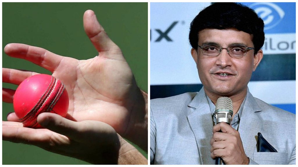India Pink ball, India pink ball Test, Pink ball in test metch, sourav ganguly, BCCI, BCCI news, ganguly, cricket association of bengal, pink ball test, Anurag Thakur, sports news, sports, cricket news, Cricket