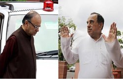 स्वामी का जेटली पर परोक्ष हमला, कहा- कोट और टाई में वेटर जैसे लगते हैं, ड्रेस कोड तय करे BJP