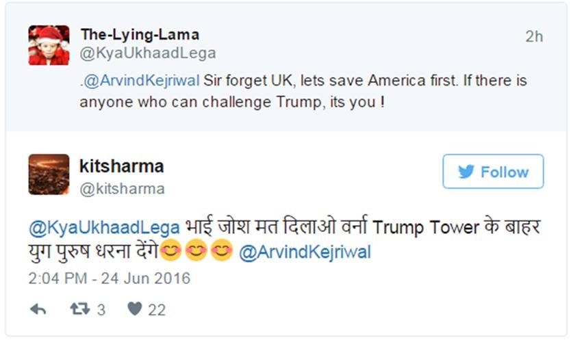 arvind kejriwal on brexit, arvind kejriwal referendum