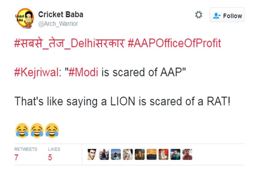 arvind kejriwal, AAP, kejriwal news, narendra modi, kejriwal vs modi, aam aadmi party, delhi government, twitter mock kejriwal, 21 AAP MLA, post of benefit, parliamentarian secretary, kejriwal attack modi