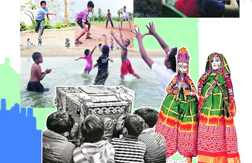 kids, playground, health, smartphones, technology. future, naaz khan column, jansatta raviravi