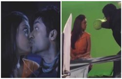 हीरो कहीं और हीरोइन कहीं और, लेकिन कुछ ऐसे शूट हो गया दोनों का KISSING SCENE