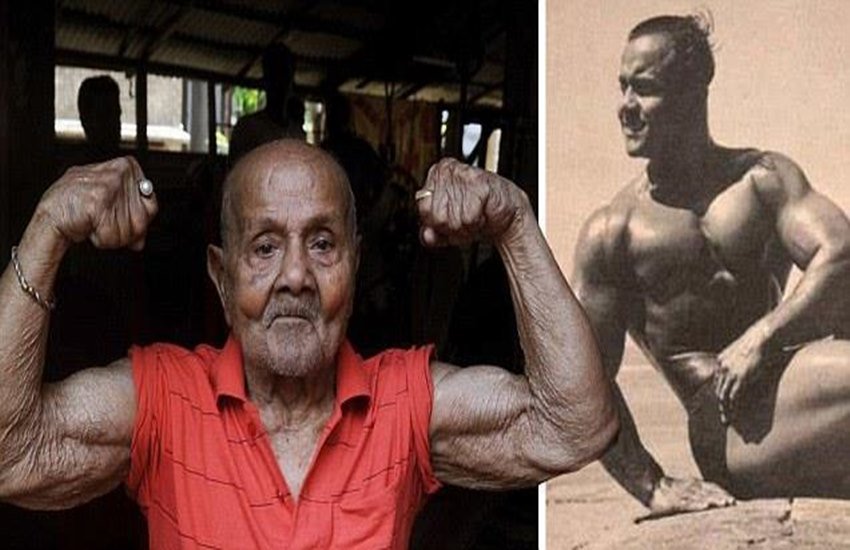 Manohar Aich,Body Builder,Pocket Hercules,First Mr Universe from India,Fitness Freak,Asian Games,Push Ups,Squat,Manohar Aich Diet,Smoking,Vegs,Sports,India News