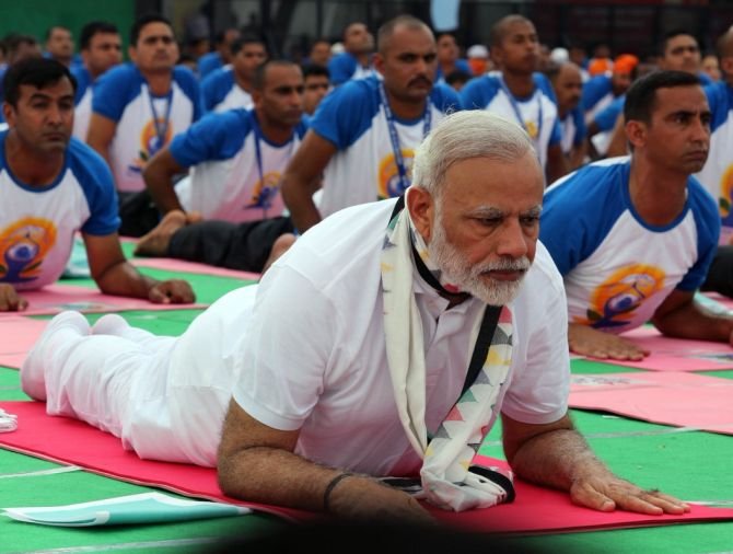 International yoga day, yoga day, pm modi, yoga