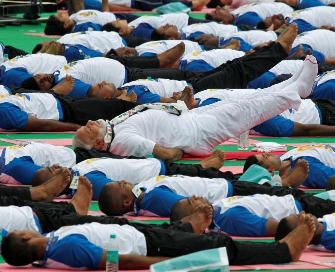 International yoga day, yoga day, pm modi, yoga