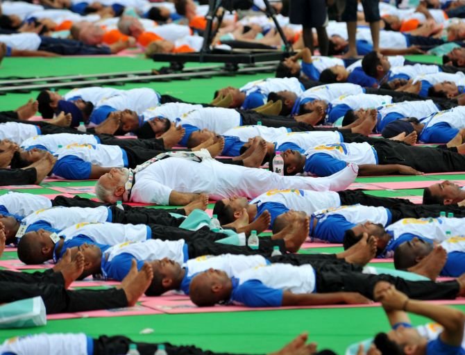 International yoga day, yoga day, pm modi, yoga