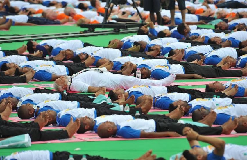 international yoga day, international yoga day live, international yoga day 2016, Narendra Modi Yoga, international yoga day 2016 chandigarh, international yoga day chandigarh live, international yoga day, international yoga day modi, yoga day 2016, yoga day, yoga day modi, yoga day 21 June, yoga day date, yoga day preparations, world yoga day 2016, world yoga day, chandigarh news, yoga day pictures, yoga day photos, yoga day, amit shah yoga, bipasha basu yoga, vasundhara raje yoga