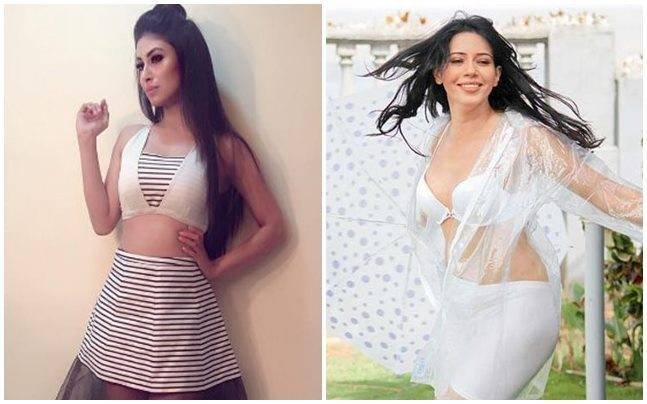 Rozlyn Khan, Mouni Roy, naagin actress, copy cut, outfit copy, TV