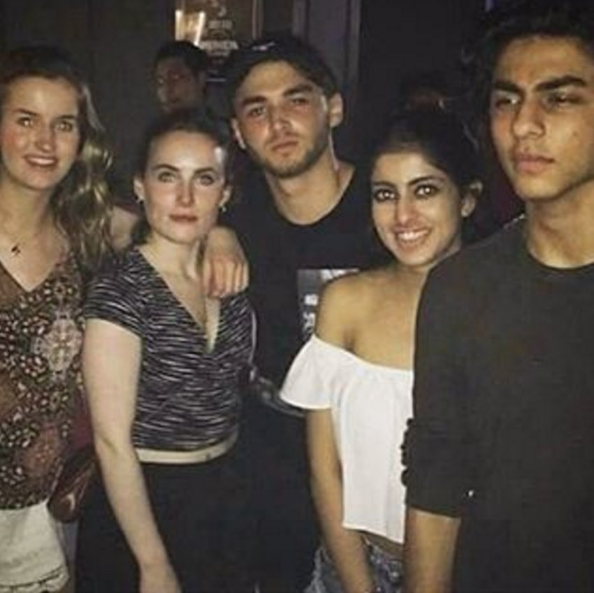 Navya Naveli, Navya Naveli instagram, Aryan Khan, Aryan Khan pics,Shah Rukh Khans son, Big B daughter, navya naveli pic, navya naveli pictures, Aryan Khan nap pics, Aryan Khan Navya Naveli pics, amitabh bachchan granddaughter, Entertainment News, Jansatta