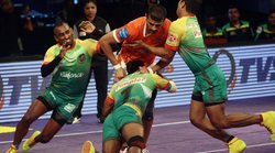 Pro Kabaddi 2016, Live PKL Season 4, Patna Pirates vs U Mumba: टक्कर के मैच में पटना को हल्की बढ़त
