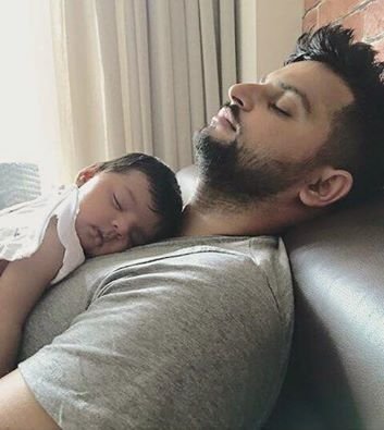Gracia,Gracia Raina,Indian Cricketer Suresh Raina,Suresh Raina,Suresh Raina & wife Priyanka,Suresh Raina becomes father"