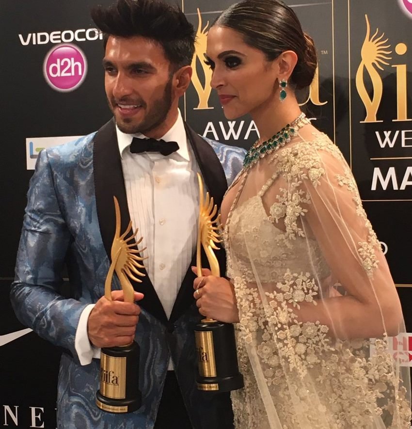 IIFa 2016,IIFA 2016 winners, IIFA2016, Ranveer singh, Best Actor, Deepika Padukone, Best Actress, Shahid Kapoor, Bhumi Pednekar, Nargis Fakhri, Entertainment, IIFARocks, IIFA awards, IIFA Awards 2016, IIFA awards winner