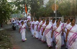 RSS, RSS ideology, Rashtra Sevika Samiti, training camp, RSS wing, Vidya Bharti, love jihad, up elections, latest news in hindi