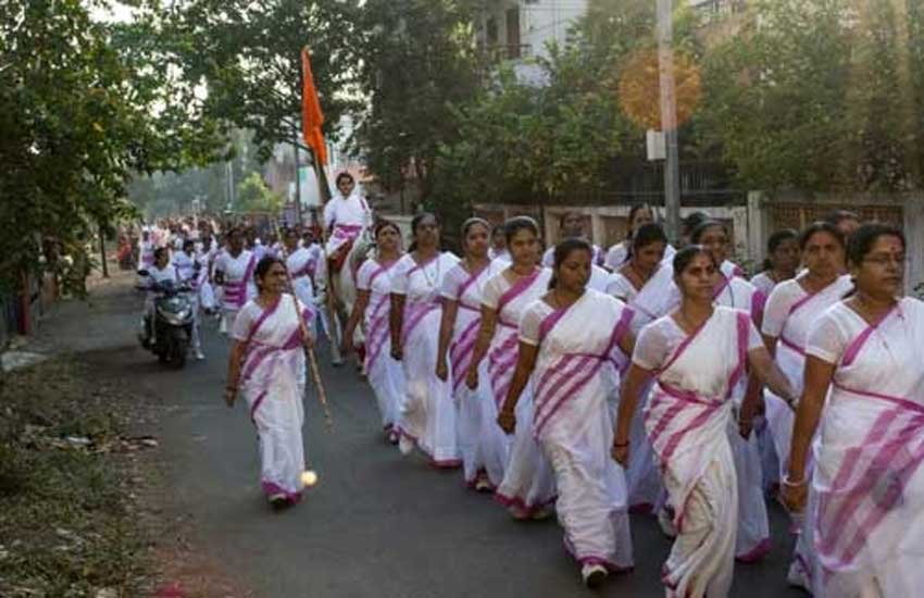 RSS, RSS ideology, Rashtra Sevika Samiti, training camp, RSS wing, Vidya Bharti, love jihad, up elections, latest news in hindi