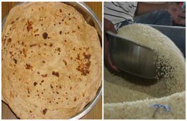 Rice, chapati, roti, chawal, rice vs chapati, roti vs chawal, roti vs rice, nutritional value, health news