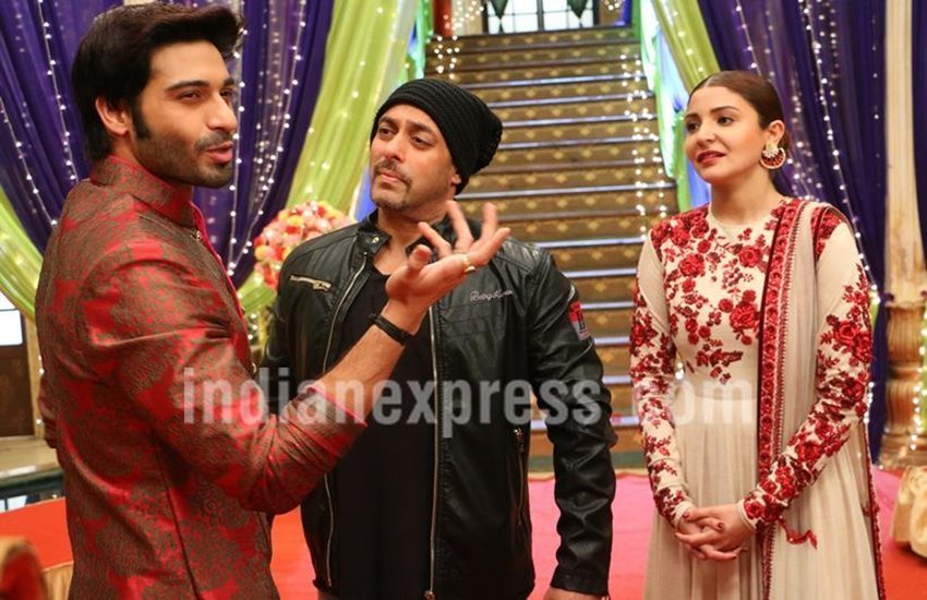 सीरियल के सूरज के साथ सीन शूट करते सुल्तान और आरफा