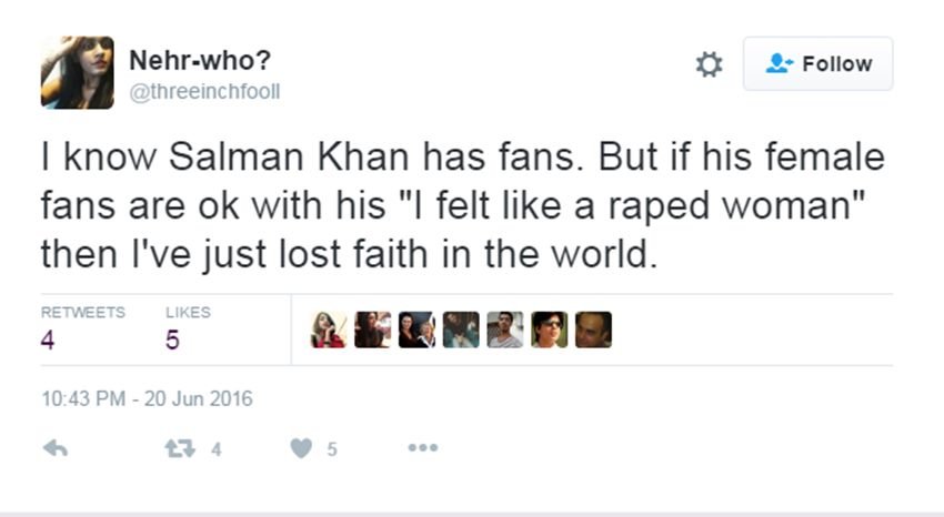 Salman Khan, spotboye.com, Salman's statement on raped woman, Sultan, Salman raped woman statement, salman khan sultan, salman khan controversy, salman khan troll, salman khan twitter reaction