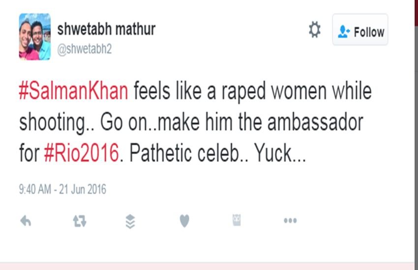 Salman Khan, spotboye.com, Salman's statement on raped woman, Sultan, Salman raped woman statement, salman khan sultan, salman khan controversy, salman khan troll, salman khan twitter reaction
