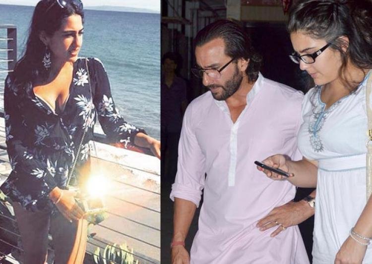 saif ali khan, sara ali khan, veer pahariya, saif ali khan daughter, sara ali khan and veer pahariya, sara ali khan and veer pahariya relationship, sara ali khan dating, sara and veer, ushil Kumar Shinde
