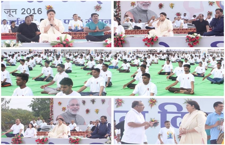 international yoga day, international yoga day live, international yoga day 2016, Narendra Modi Yoga, international yoga day 2016 chandigarh, international yoga day chandigarh live, international yoga day, international yoga day modi, yoga day 2016, yoga day, yoga day modi, yoga day 21 June, yoga day date, yoga day preparations, world yoga day 2016, world yoga day, chandigarh news, yoga day pictures, yoga day photos, yoga day, amit shah yoga, bipasha basu yoga, vasundhara raje yoga