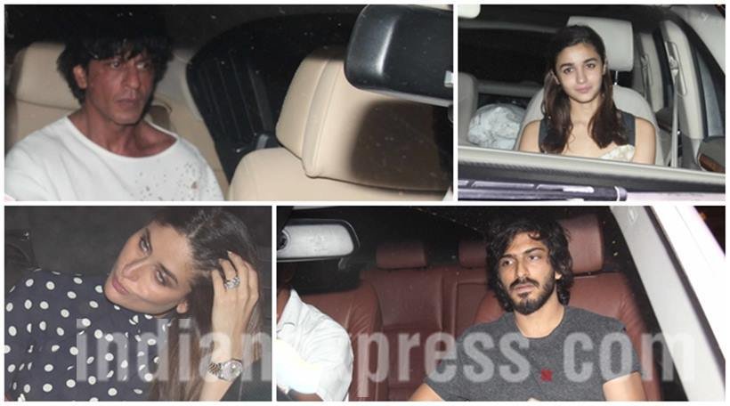 udta punjab cast, udta punjab party, udta punjab, udta punjab film, shah rukh khan, srk, harshvardhan kapoor, kriti sanon sushant singh rajput, kriti sushant, shahid, alia, kareena, karan johar, karan johar party, sonakshi sinha, abhishek bachchan, aishwarya rai bachchan, entertainment photos"