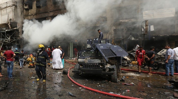 baghdad, Suicide bombing west of Baghdad, Suicide bombing, ramdan, suicide bombing in mosque, ramdan, Abu Ghraib mosque, latest news, latest world news