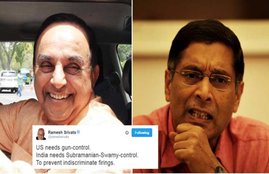 Subramanian Swamy, Arvind Subramanian, RBI