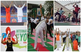 international yoga day, international yoga day live, international yoga day 2016, Narendra Modi Yoga, international yoga day 2016 chandigarh, international yoga day chandigarh live, international yoga day, international yoga day modi, yoga day 2016, yoga day, yoga day modi, yoga day 21 June, yoga day date, yoga day preparations, world yoga day 2016, world yoga day, chandigarh news, yoga day pictures, yoga day photos, yoga day, amit shah yoga, bipasha basu yoga, vasundhara raje yoga
