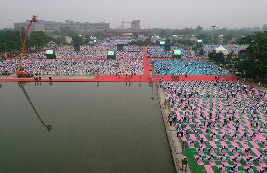 international yoga day, international yoga day live, international yoga day 2016, Narendra Modi Yoga, international yoga day 2016 chandigarh, international yoga day chandigarh live, international yoga day, international yoga day modi, yoga day 2016, yoga day, yoga day modi, yoga day 21 June, yoga day date, yoga day preparations, world yoga day 2016, world yoga day, chandigarh news, yoga day pictures, yoga day photos, yoga day, amit shah yoga, bipasha basu yoga, vasundhara raje yoga