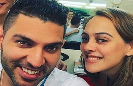 yuvraj singh, hazel keech