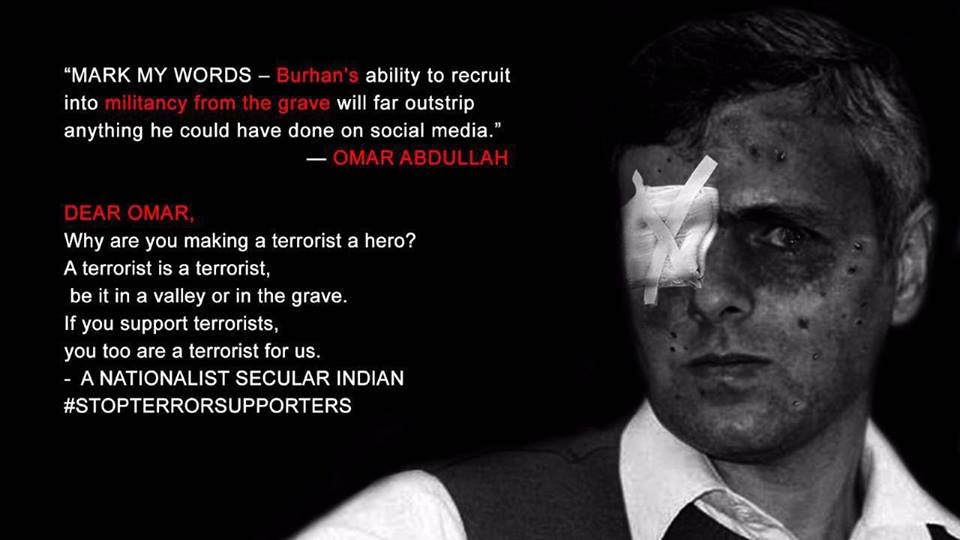 hafiz saeed, omar abdullah, barkha dutt, rahul kawal, abida parveen, fawad khan, Pallet Gun, Pallet Attack, Hizsbul Mujahideen, India, Jammu and Kashmir, Kashmir unrest, Burhan Wani, Terrorism, Pakistan Artists, Entertainment, Jansatta"