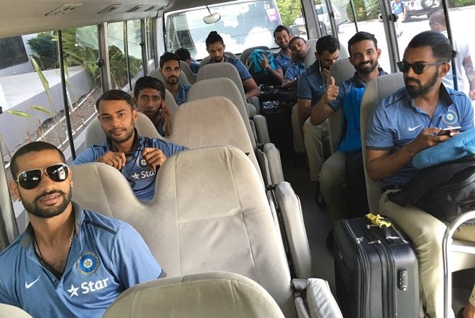 किंगस्टन में कोहली टीम किंगस्टन में कोहली टीम