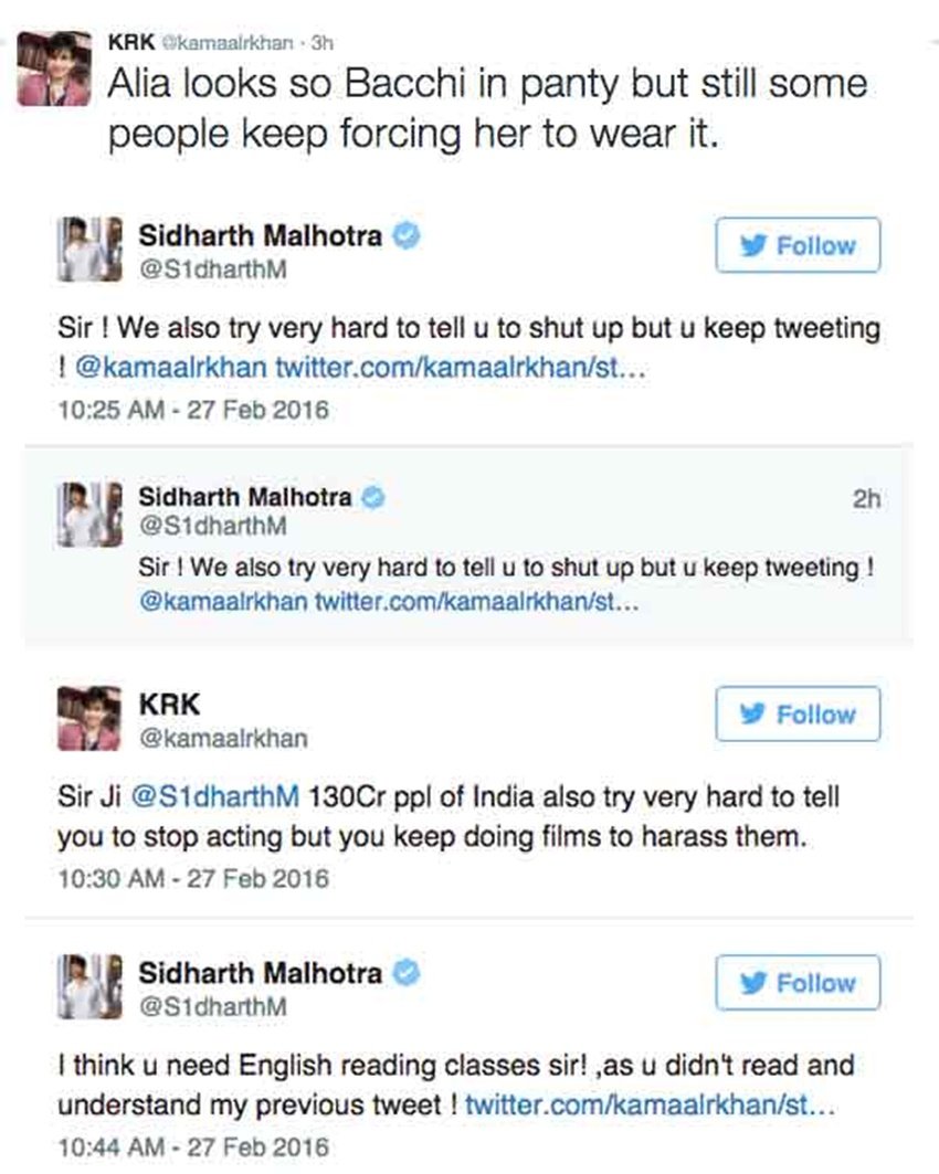 Kamal rashid khan, Kamaal khan, krk FIR, krk, krk news, krt twitter, Kamaal Khan twitter, Lisa Haydon, SunnyLeone, Bipasha Basu, kamal rashid khan twitter, krk tweets, kamal rashid khan tweets, kamal khan tweets, krk fir, kamal khan fir, Obscene tweets, parineeti chopra, krk shamless tweets, krk actresses tweets, krk FIR News, Bollywood News, Entertainment News